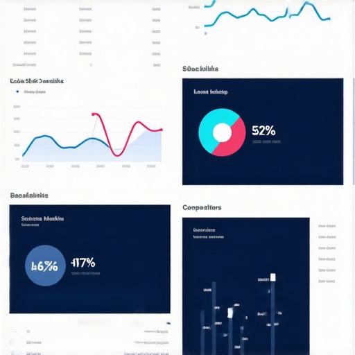 Local SEO analytics and dashboard with charts and backlinks