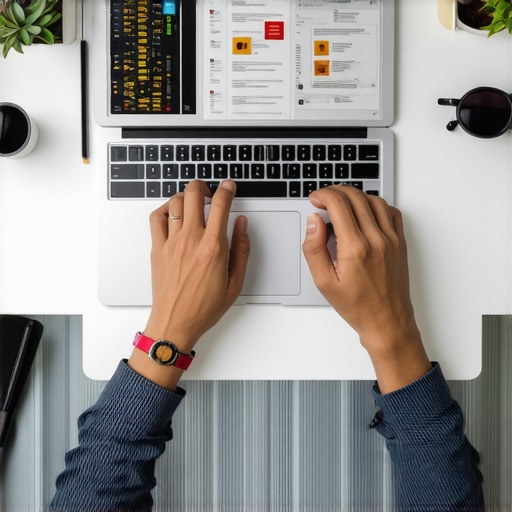 Person reviewing local SEO metrics on a laptop showing citations and rankings