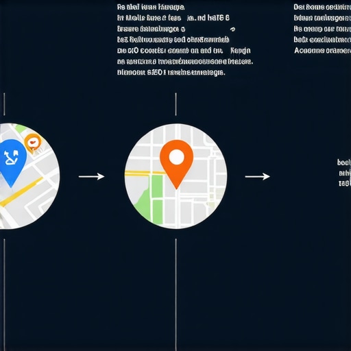 Step-by-Step Local SEO Strategy for Map Pack Domination Infographic detailing key steps for optimizing a business for Google Maps top ranking