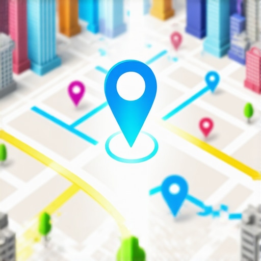 Advanced local map radius expansion visualization A visual representation of how a business can expand its map pack ranking radius across a city using geo-relevance signals.