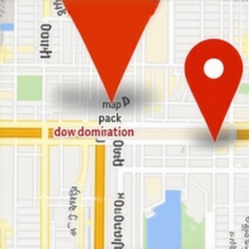 Comparison of cluttered local map vs optimized business listing