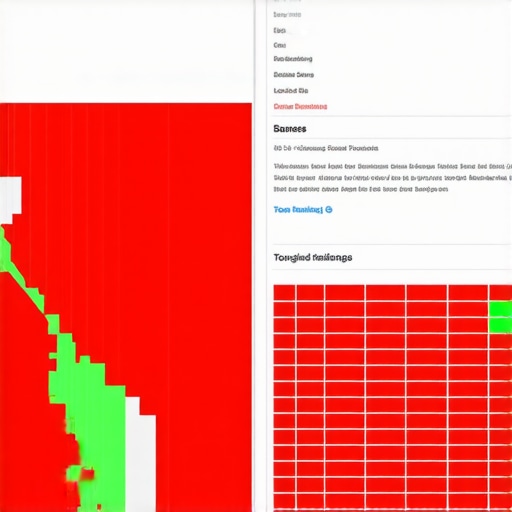 A visual comparison of standard business insights and local search grid ranking maps showing rank variations across a city.