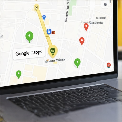 A business ranking in the Google Maps top 3 results due to local link building and neighborhood relevance.