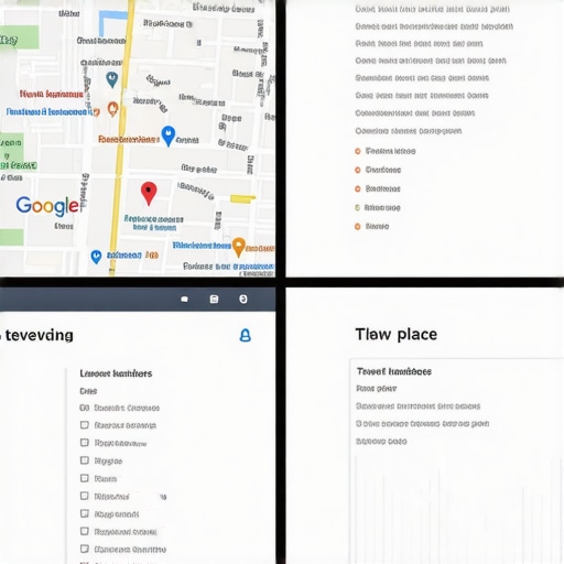 Comparison of Google Maps ranking factors showing relevance beating review count