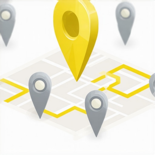 Local Map Pack Domination Success Digital map illustration showing a business profile ranking first in the local pack.