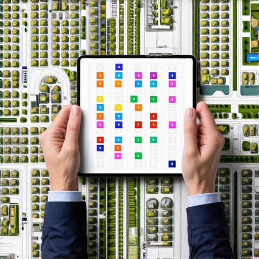 A visual representation of tracking local map pack rankings across a specific geographic neighborhood.