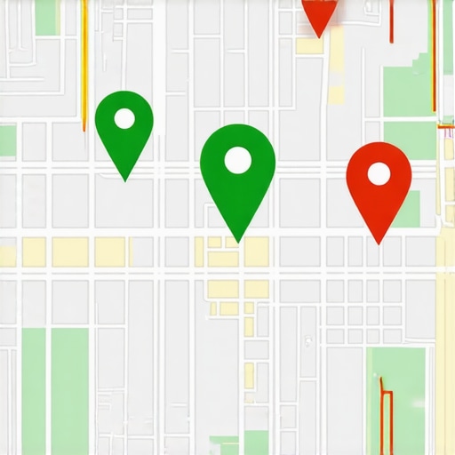 Visual representation of local maps domination tracking grid