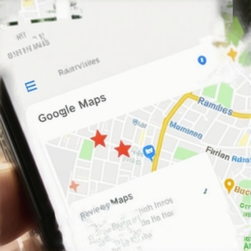 Local Map Ranking Nuances on Mobile Mobile phone screen showing local map pack results with varying distances and review counts.