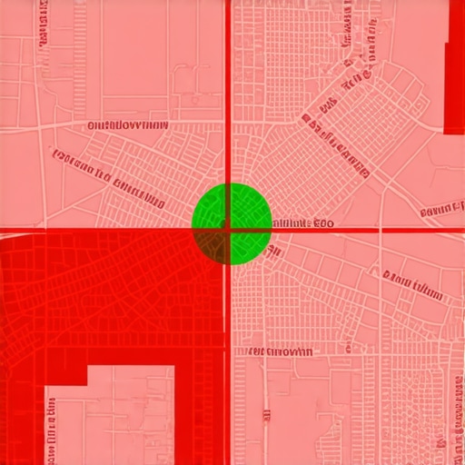 Comparison of a focused local map strategy versus an overextended service area setting.