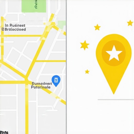 A visual comparison showing the difference between messy business data and a clean, optimized local map listing.