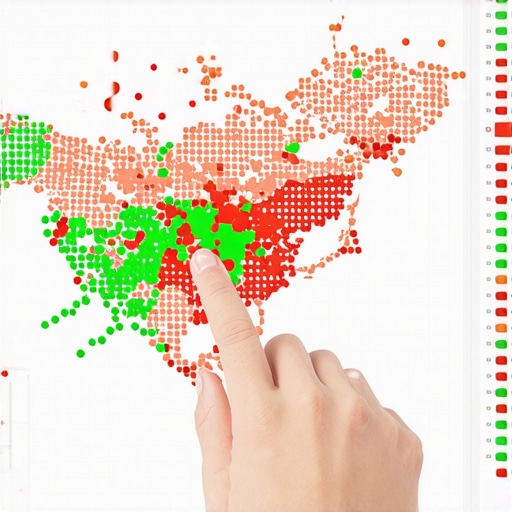 Local SEO Ranking Heat Map Audit A digital dashboard showing local search ranking positions across a city map.