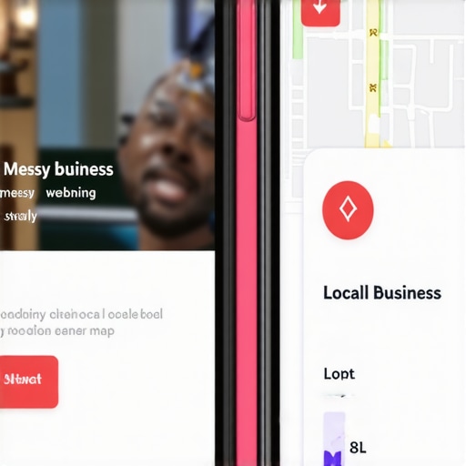Comparison of slow versus fast mobile websites for local search ranking impact
