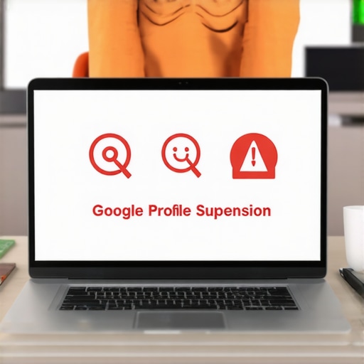A business owner dealing with a suspended Google Map listing