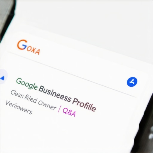 Close-up view of a Google Business Profile Q&A section showing proactive owner responses.