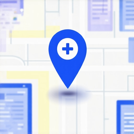 Optimizing local map pins with metadata A visual representation of updating Google Business Profile metadata for better local ranking.