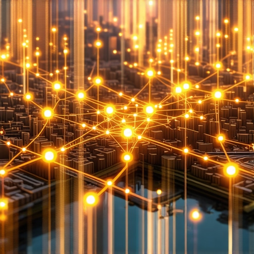 Real-time Interaction Signals on Google Maps A visualization of user interaction data and foot traffic signals influencing local map rankings.