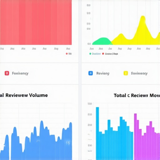 Review Frequency vs Ranking Graph A chart showing the correlation between recent review activity and local map pack visibility.