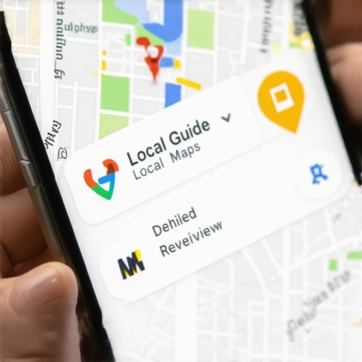 The impact of local guide authority on map ranking Google Maps search results highlighting a local guide review badge