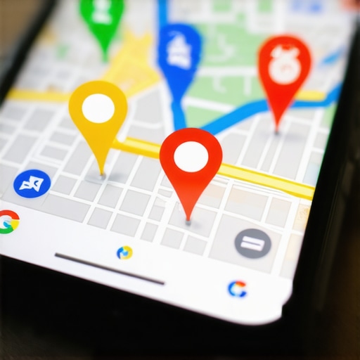 A digital representation of how user engagement signals influence Google My Business ranking in the map pack.