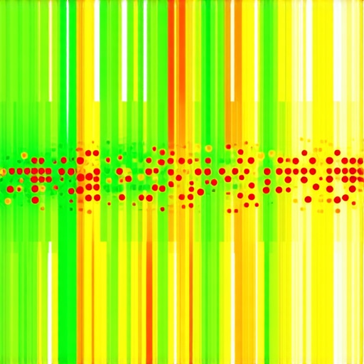 Visualizing Local Map Interaction Data A heatmap illustrating user engagement and interaction points on a local map.