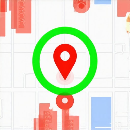 Visualizing Local Map Radius and Service Area Optimization A map diagram showing how restricted service area settings can improve local ranking density versus a wide, diluted radius.