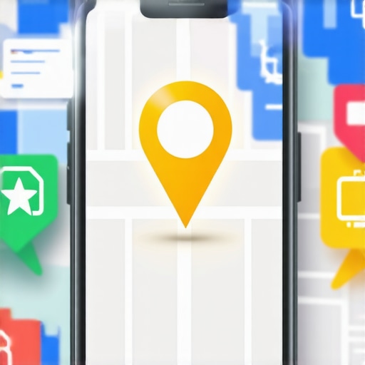 Visualizing Map Pack Domination and Local SEO Strength Illustration of a business achieving top rank on a local map through strategic optimization.
